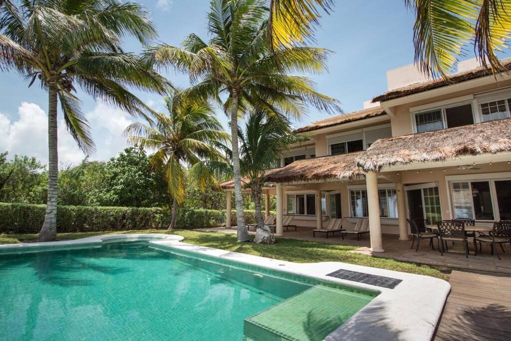 El Meco Beachfront & Private Pool Villa By Casa Paraiso Cancun Luaran gambar