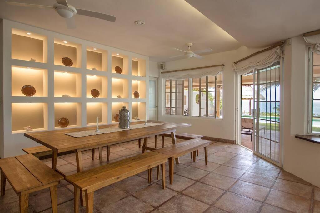 El Meco Beachfront & Private Pool Villa By Casa Paraiso Cancun Luaran gambar