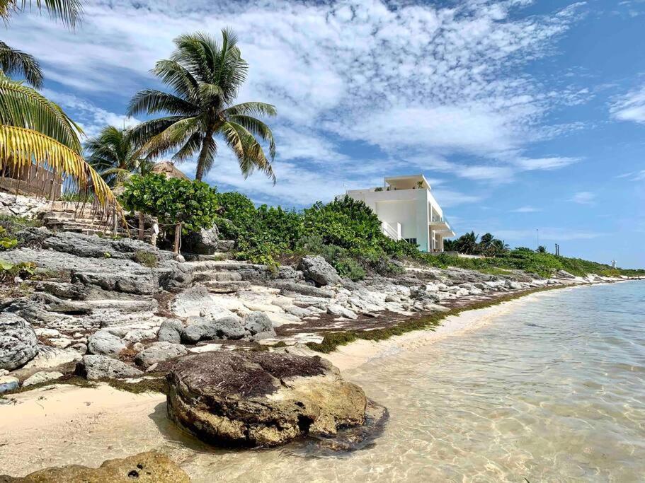 El Meco Beachfront & Private Pool Villa By Casa Paraiso Cancun Luaran gambar