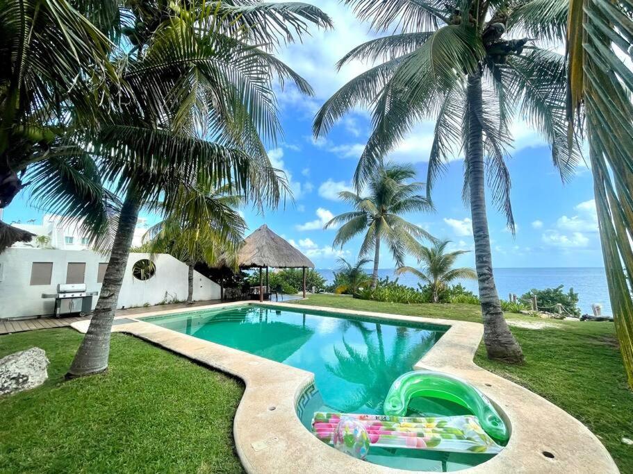 El Meco Beachfront & Private Pool Villa By Casa Paraiso Cancun Luaran gambar
