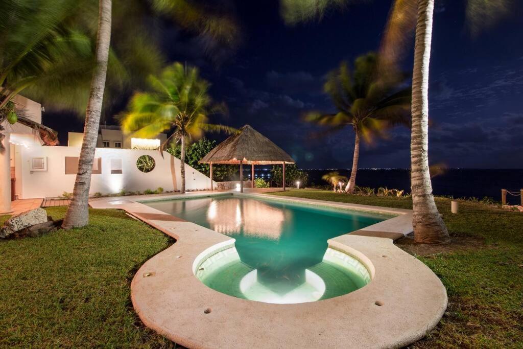 El Meco Beachfront & Private Pool Villa By Casa Paraiso Cancun Luaran gambar